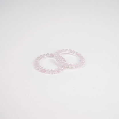 7mm Rose Quartz Bracelet by Luananio – product detail 5