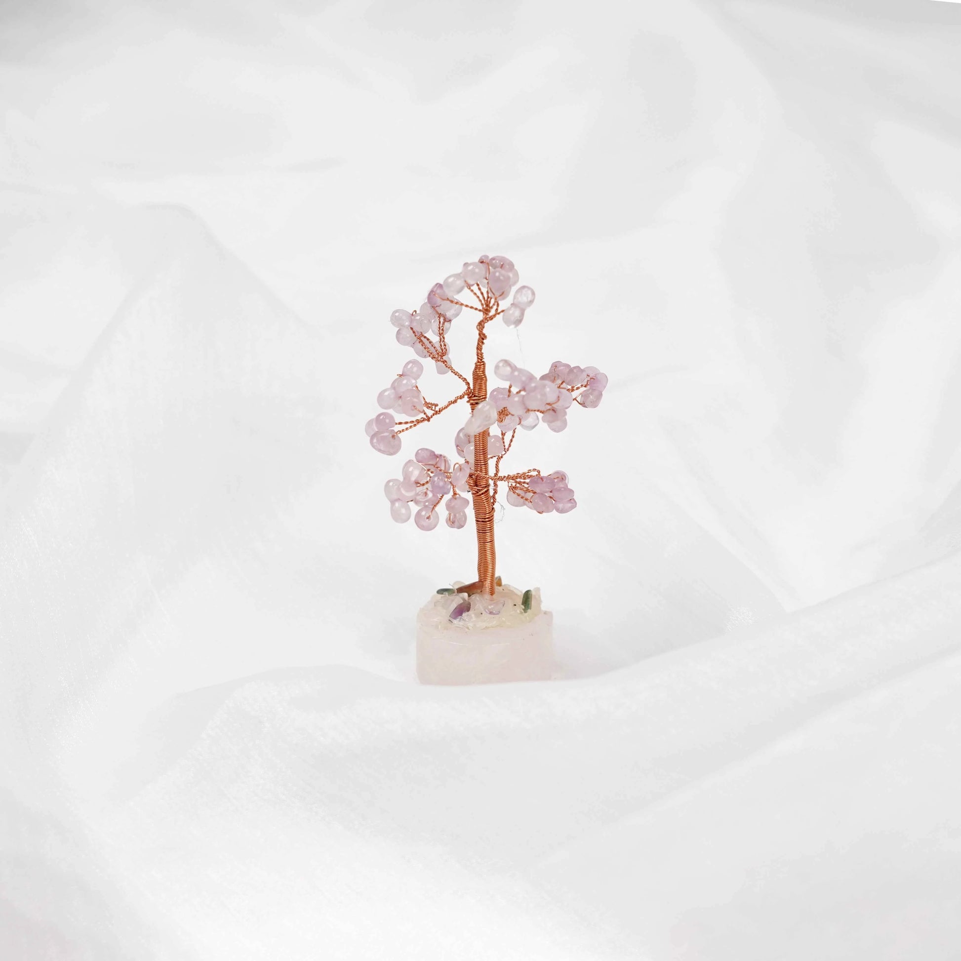 Rose Quartz Crystal Tree | Love | Healing