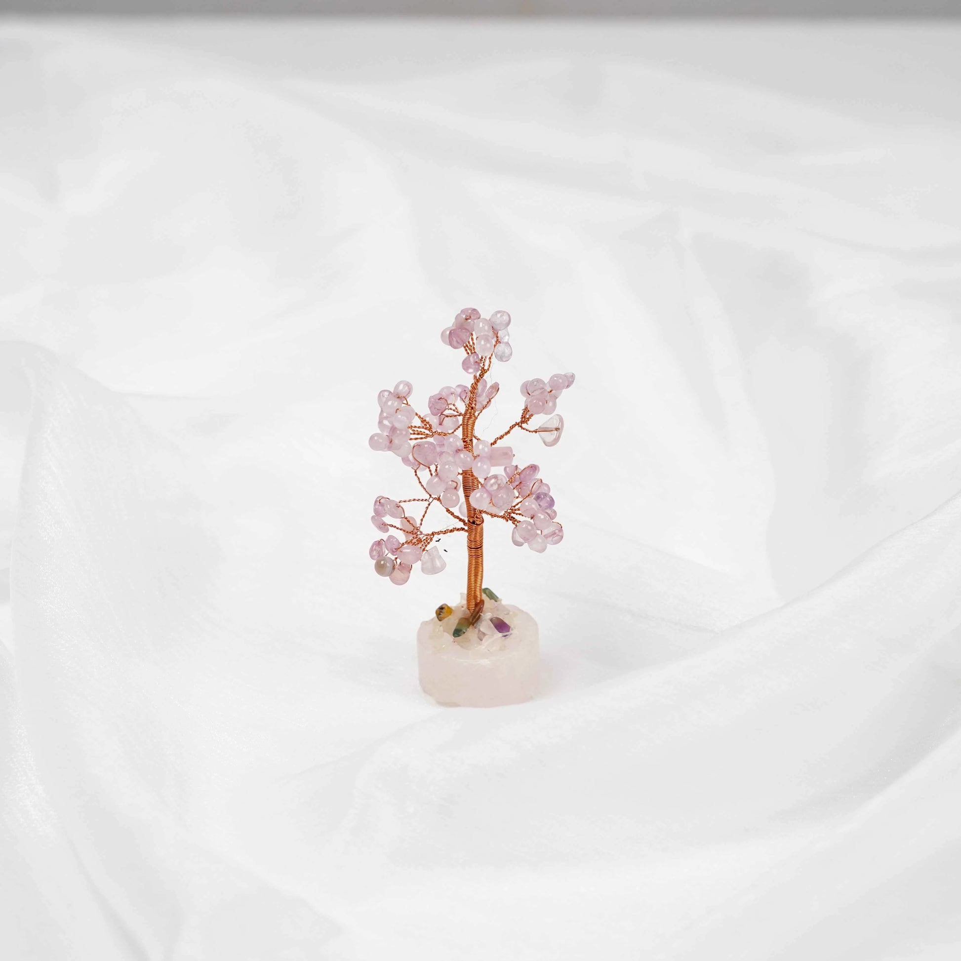 Rose Quartz Crystal Tree | Love | Healing
