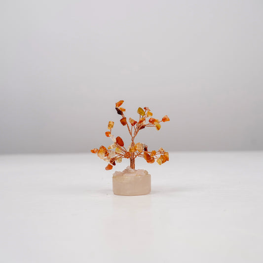 Rubber Flower Crystal Tree - Beauty & Positive Energy