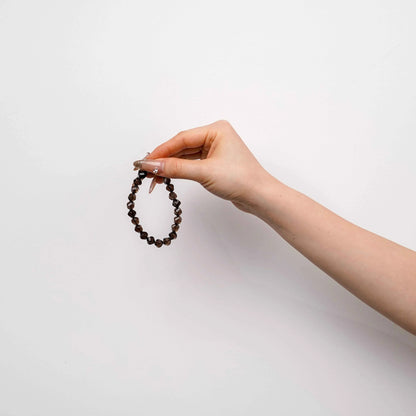 Natural Smoky Quartz Bracelet | for Stability | Calmness | Grounding Energy