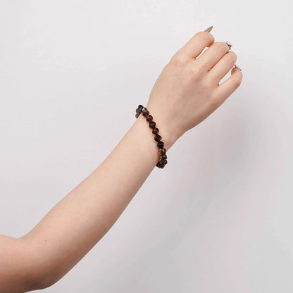 Natural Smoky Quartz Bracelet | for Stability | Calmness | Grounding Energy
