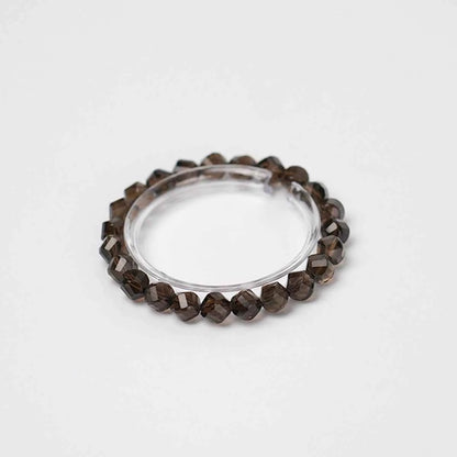 Natural Smoky Quartz Bracelet | for Stability | Calmness | Grounding Energy