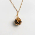 Purple Agate & Tiger Eye| Enhances Spiritual Growth | Encourages Brave Action