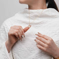 White & Pink Agate | Aids Understanding | Opens the Heart