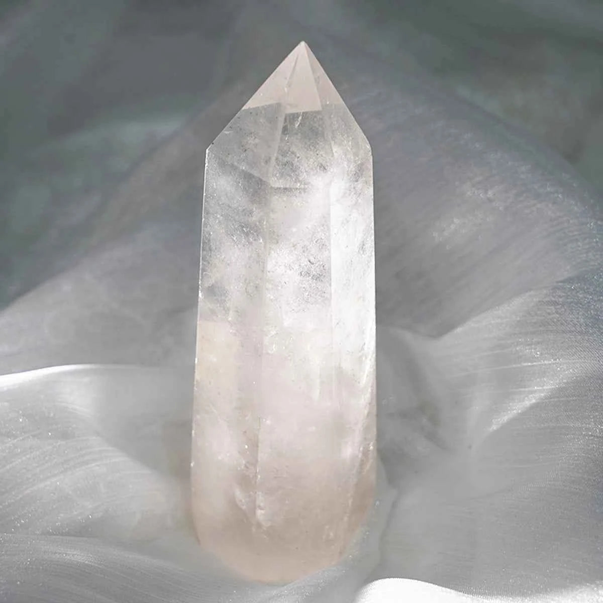 Clear Quartz Crystal Towers for Reiki Healing & Crystal Grid