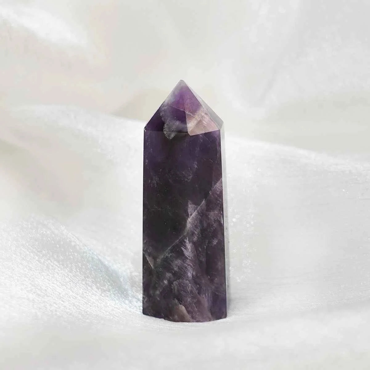 Amethyst Crystal Tower for Dreams & Sleep Healing