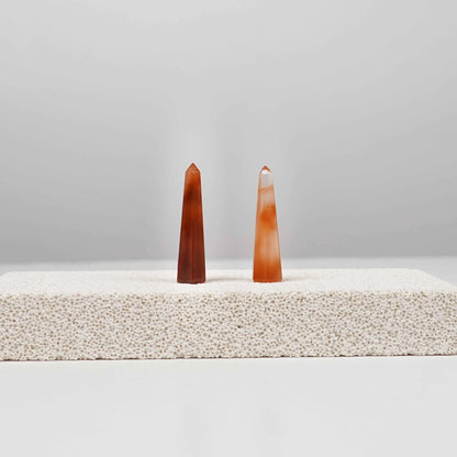 Red Hare's Fur Quartz Column Elegance