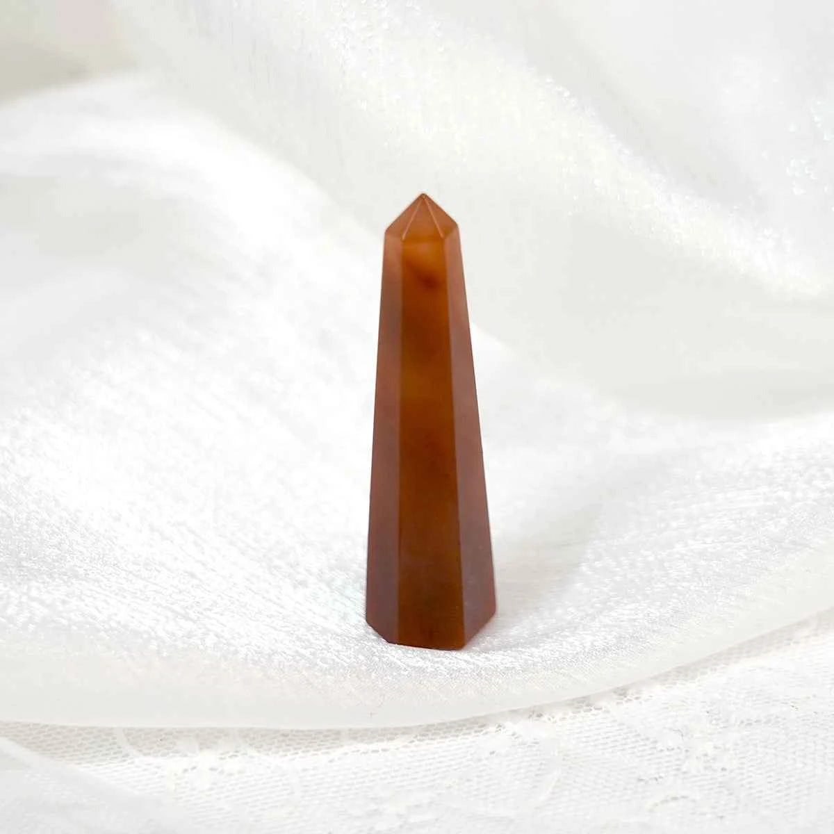 Red Hare's Fur Quartz Column Elegance