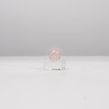 Rose Quartz Sphere by Luananio – product detail 2